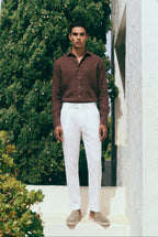 Portofino Klassische Hose Weiß