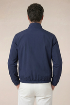 Veste réversible bleu marine
