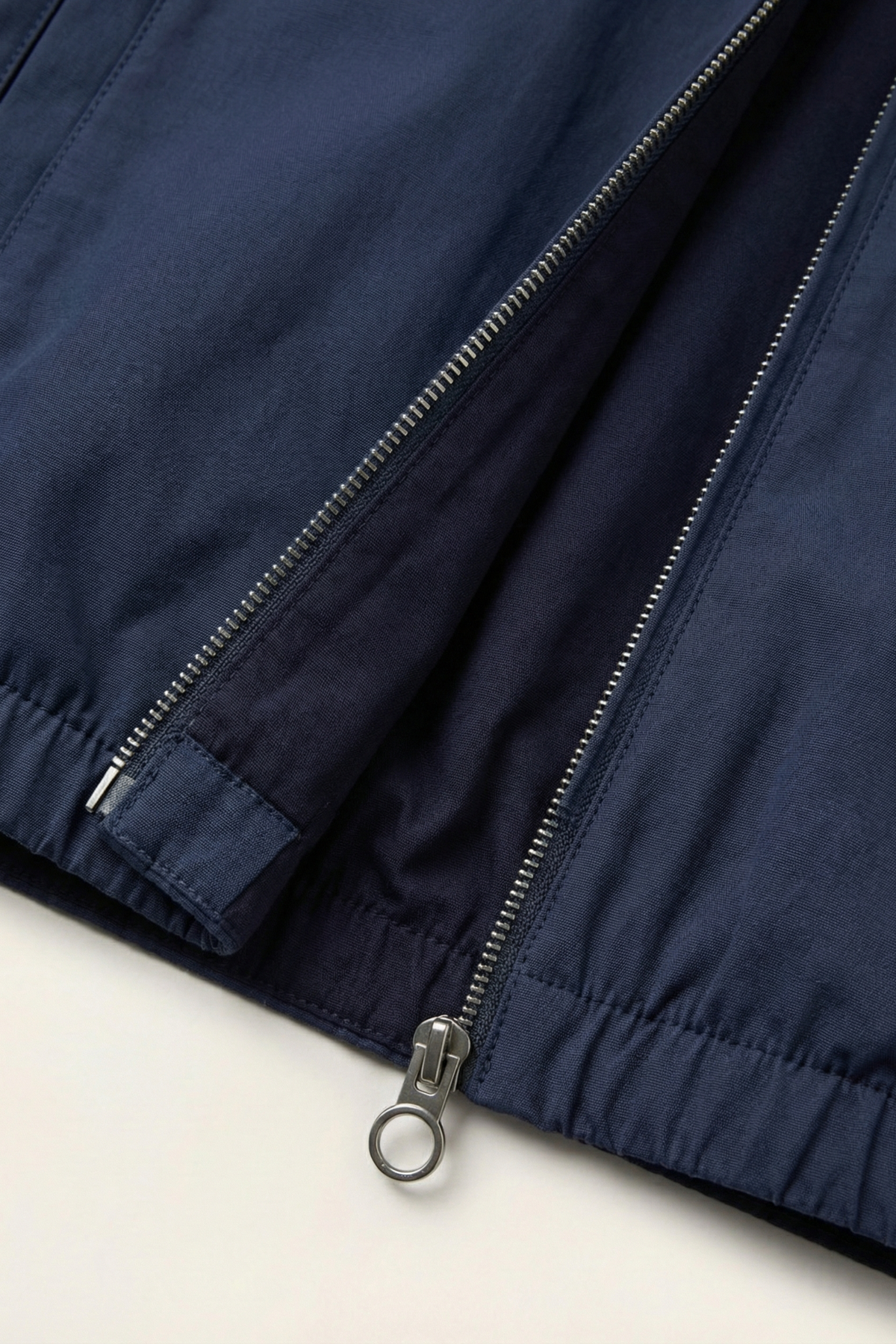 Veste réversible bleu marine