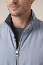 Wendbare Weste Babyblau