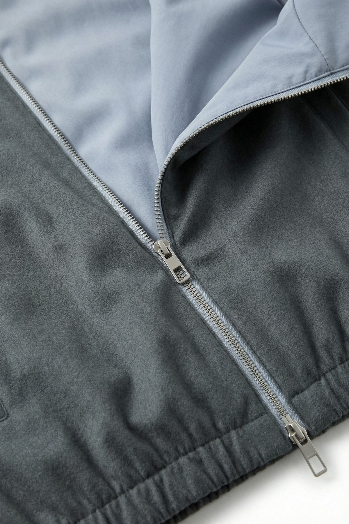 Wendbare Weste Babyblau