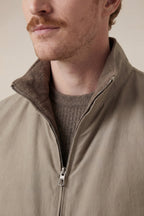Wendbare Weste Taupe