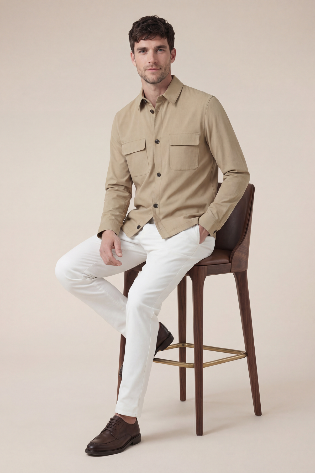 Veste de terrain Riviera beige