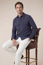 Veste de terrain Riviera bleu marine
