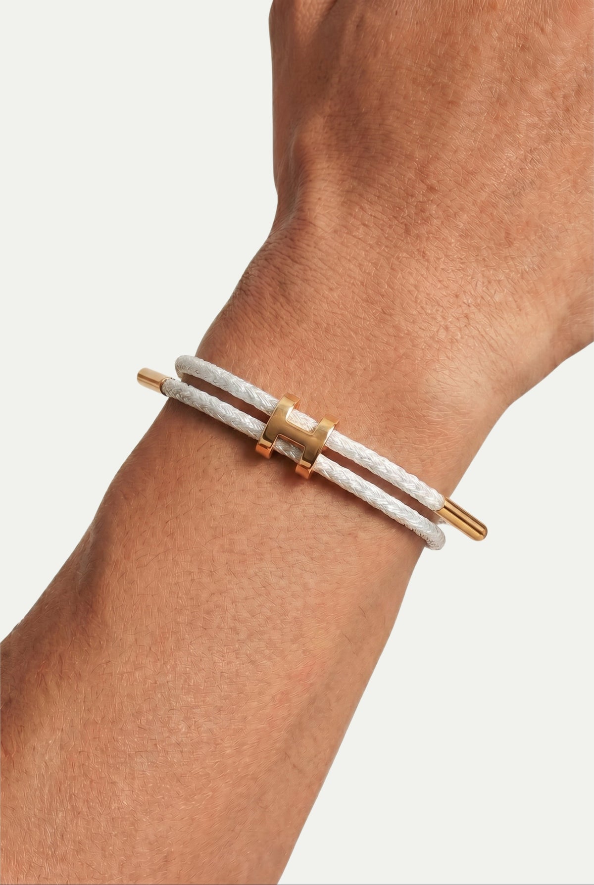 Constantino Armband Weiß/Gold