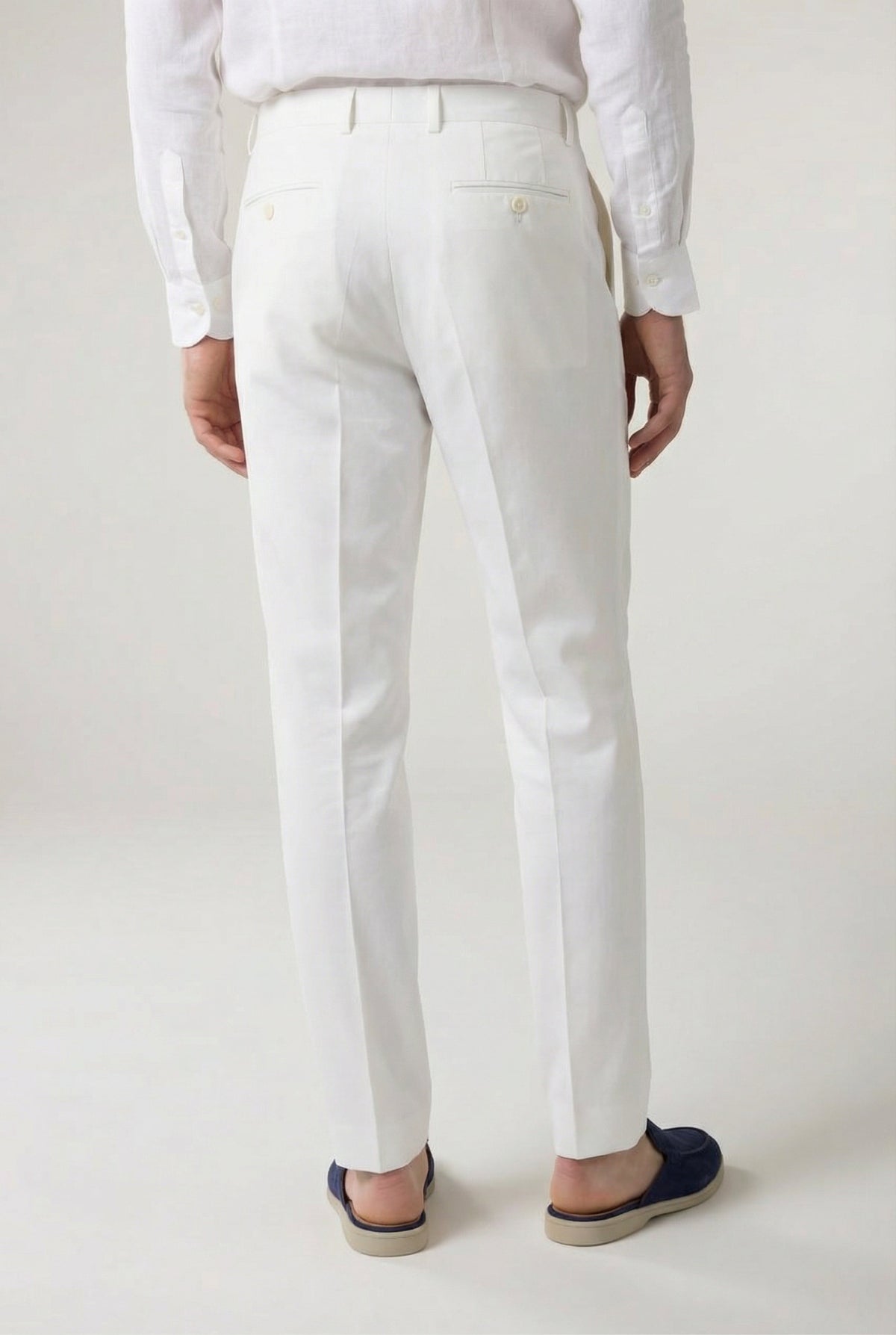 Portofino Klassische Hose Weiß