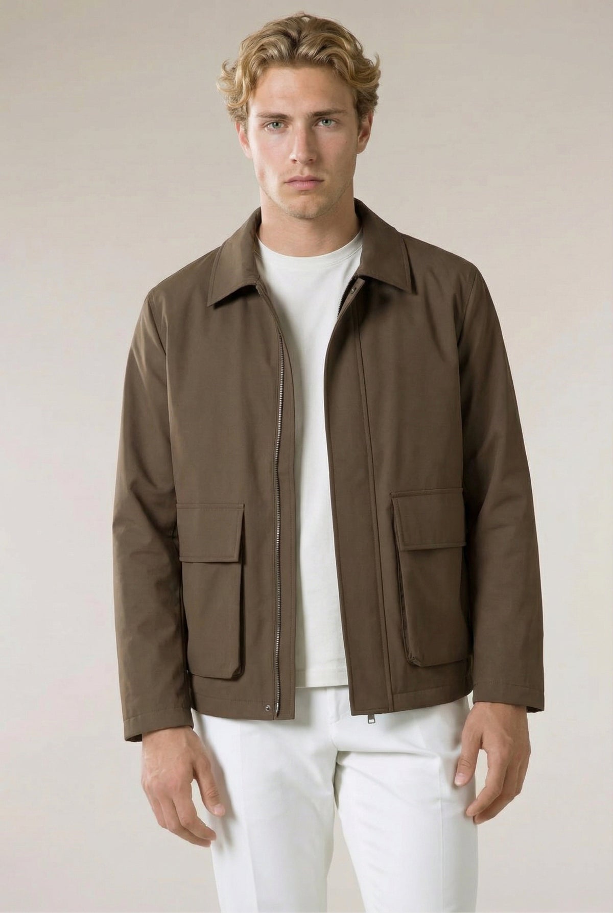 Veste de terrain Como marron