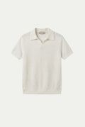 Ravello Strick-Polo Creme