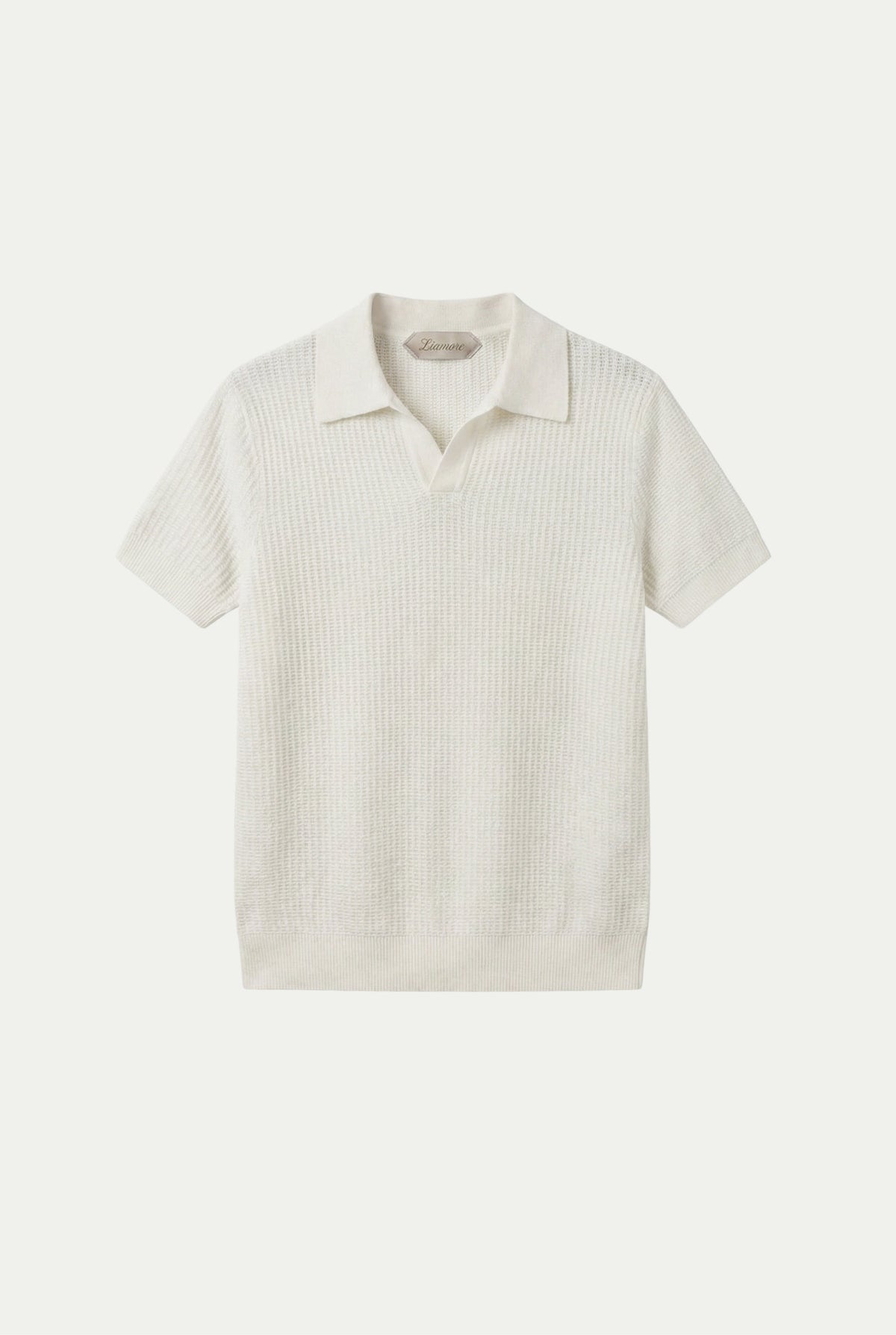 Ravello Strick-Polo Creme