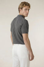 Polo en maille Ravello gris
