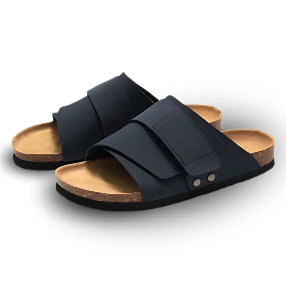 Salerno Sandal — Deep Blue