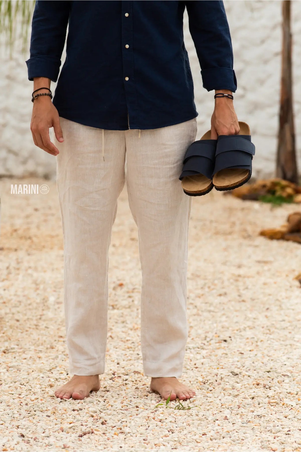 Salerno Sandal — Deep Blue