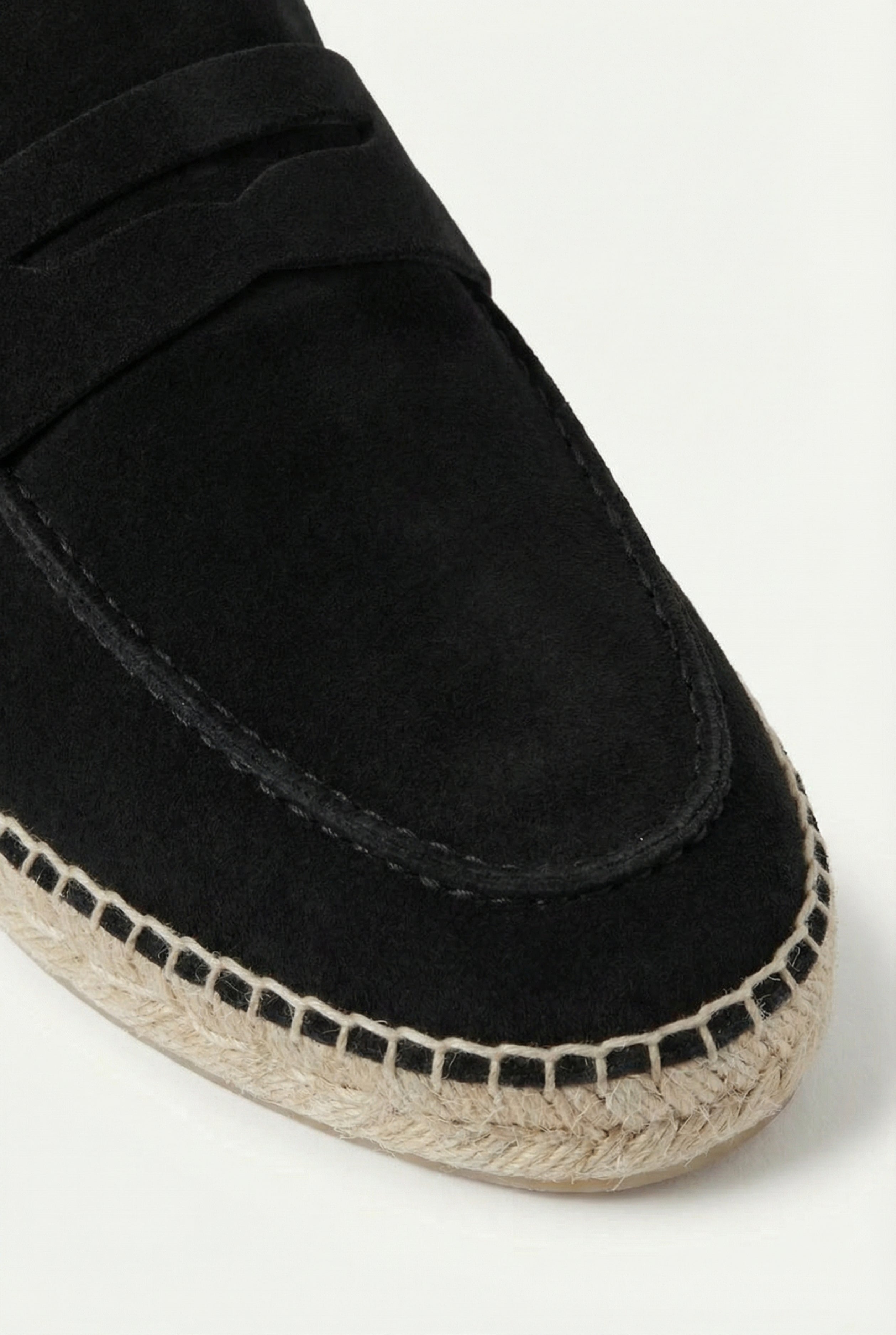Riviera Espadrille Black
