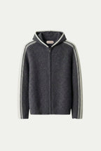 Ensemble Capri en cachemire gris foncé