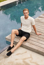 Riviera Espadrille Black