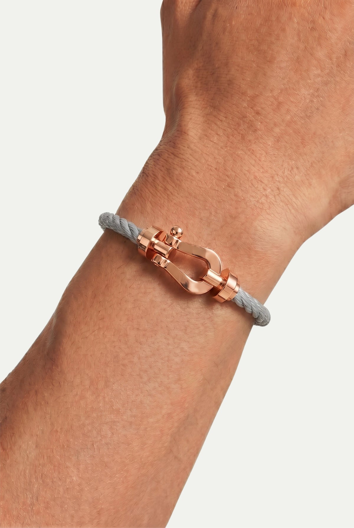 Constantino Yacht Armband Grau/Roségold
