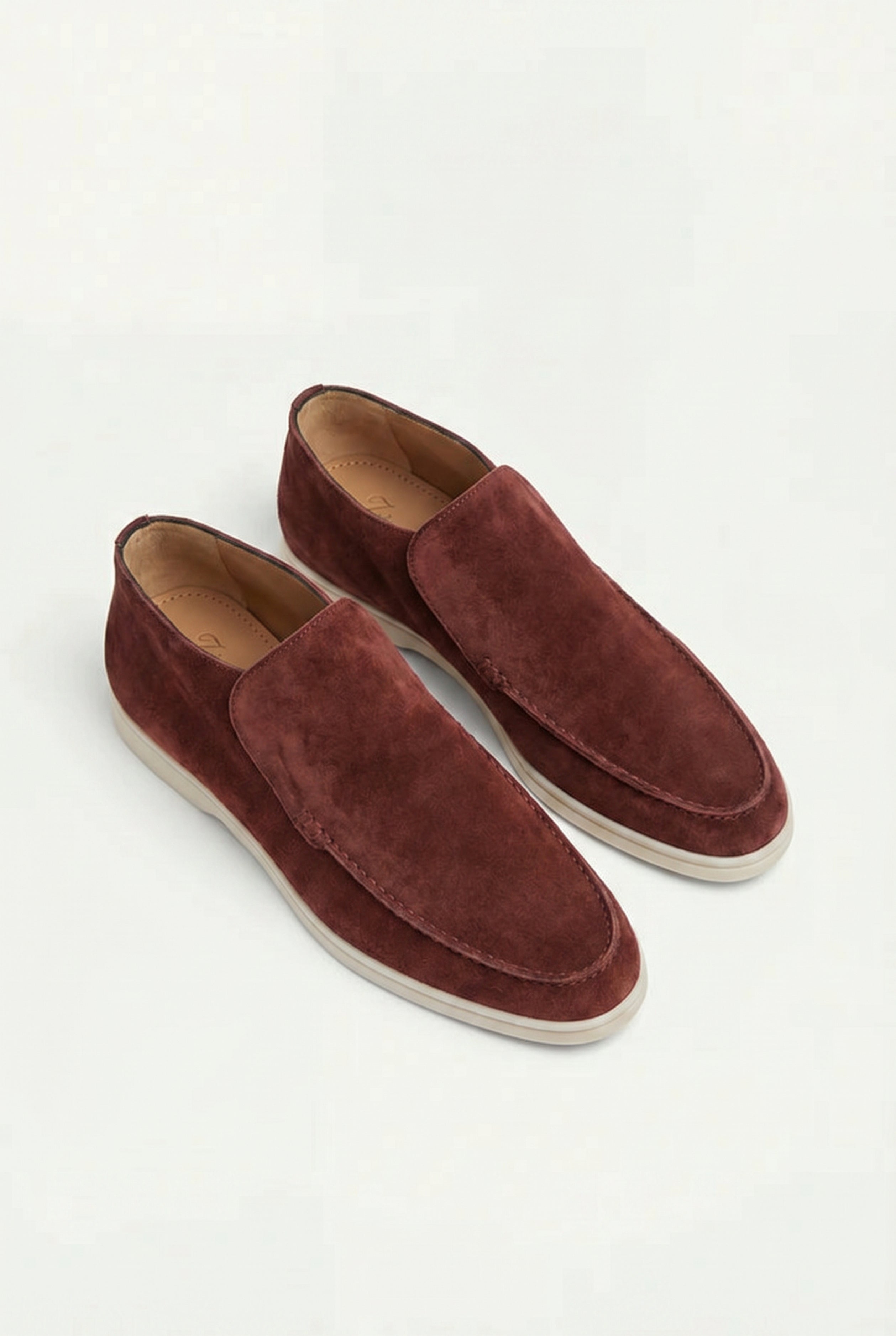 Amalfi Suède City Loafer Burgundy