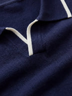 Paraggi Strickpolo Marineblau