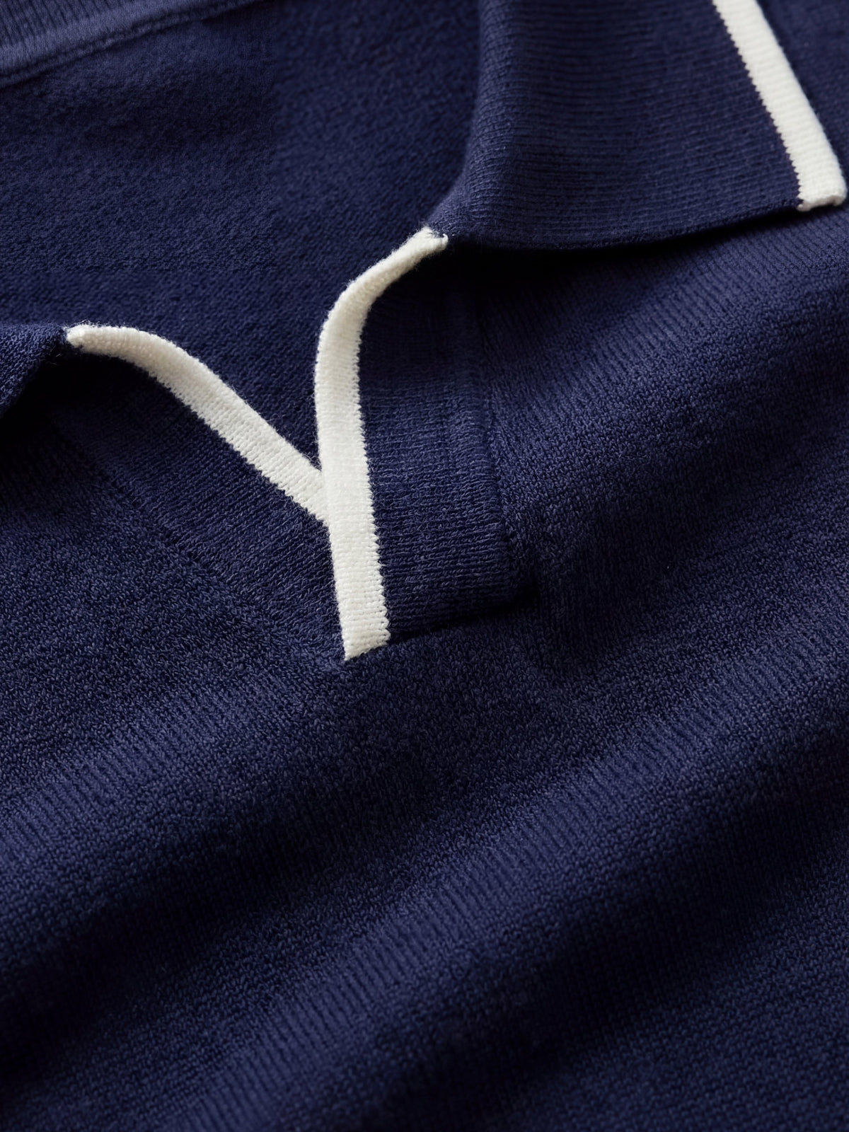 Paraggi Strickpolo Marineblau