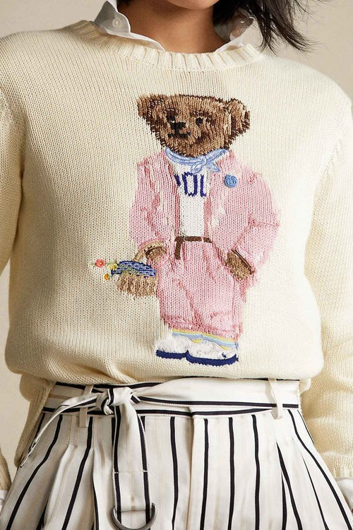 Pull femme | Ours rose