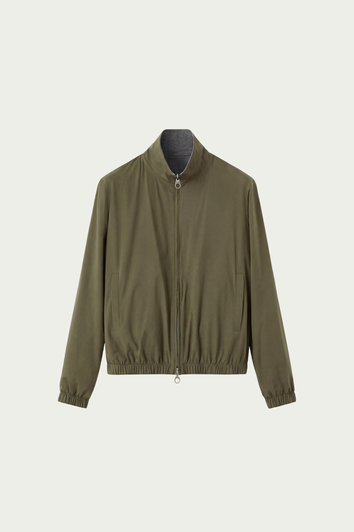 Wendbare Jacke Olivgrün