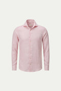 Chemise à manches longues en lin Amalfi rose