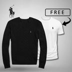 Pull Premium Homme™ + T-shirt Offert 🎁