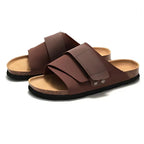 Salerno Sandal — Dark Brown