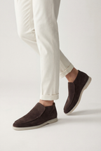 Amalfi Suede City Loafer Brown