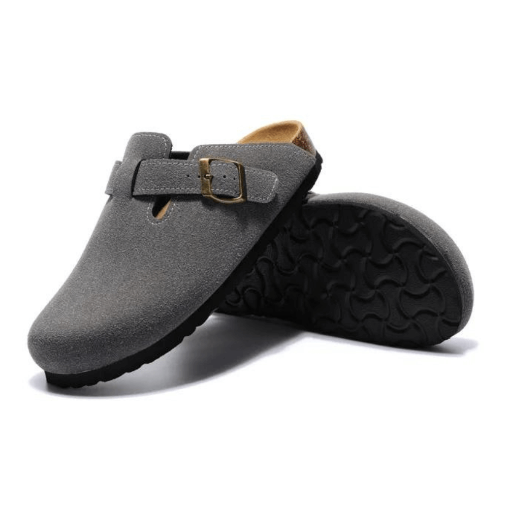 Cork Clog — Dark Grey