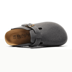 Cork Clog — Dark Grey