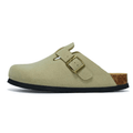 Cork Clog — Matcha Green