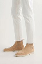 Palermo Suede Boot Sand Beige