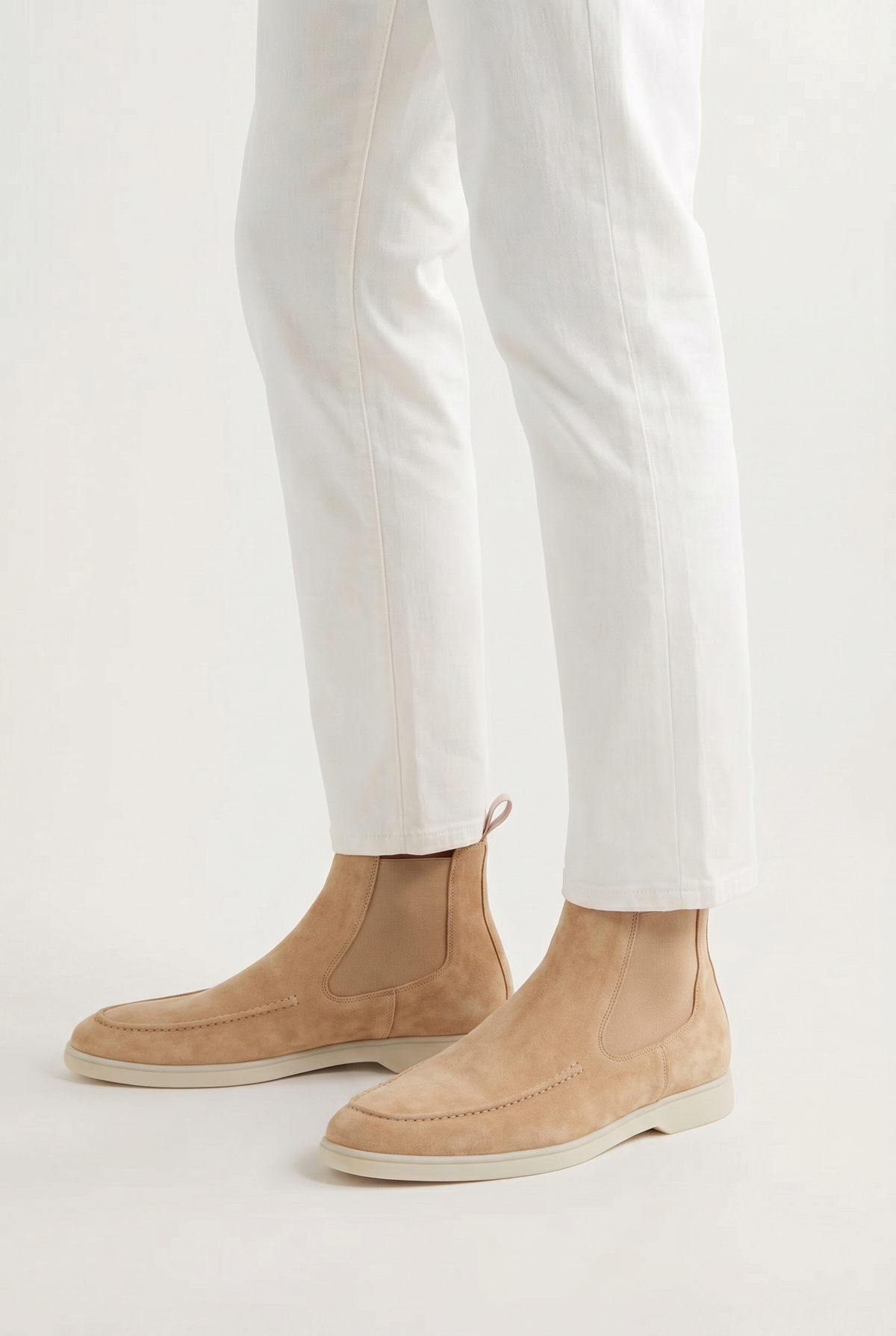 Palermo Suede Boot Sand Beige