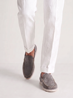 Grey Giorno Loafers