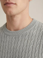 Nerano Strick-T-Shirt Grau
