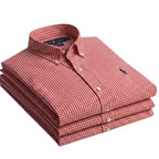 1059 Chemise RL à manches courtes en popeline de coton