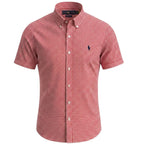 1059 Chemise RL à manches courtes en popeline de coton