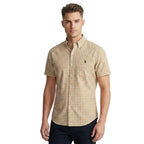 1057 Chemise RL à manches courtes en popeline de coton