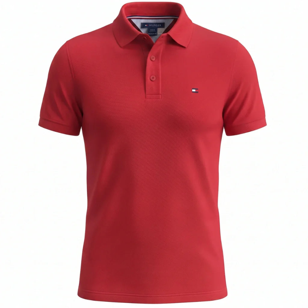 1078 TH Doppel-Piqué-Poloshirt