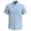 1129 Chemise en lin RL à manches courtes