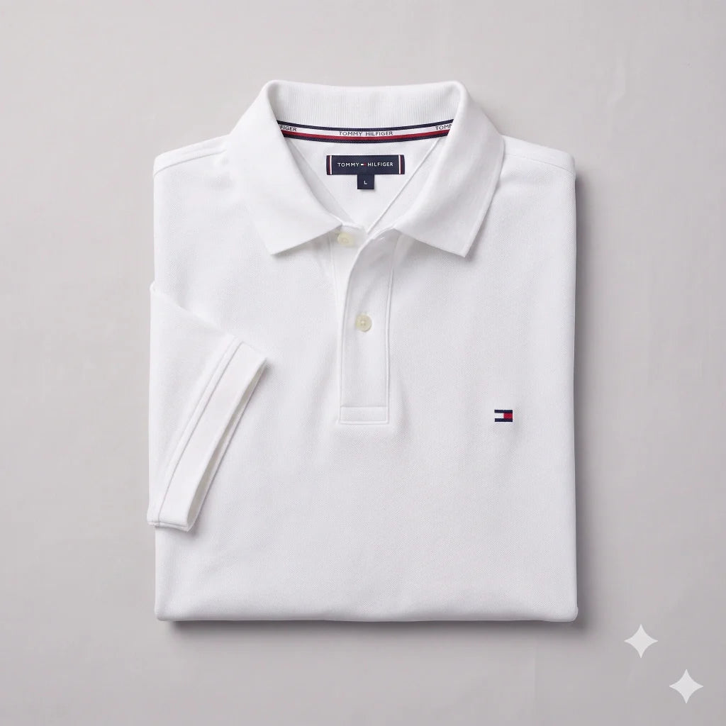 912 TH Doppel-Piqué-Poloshirt
