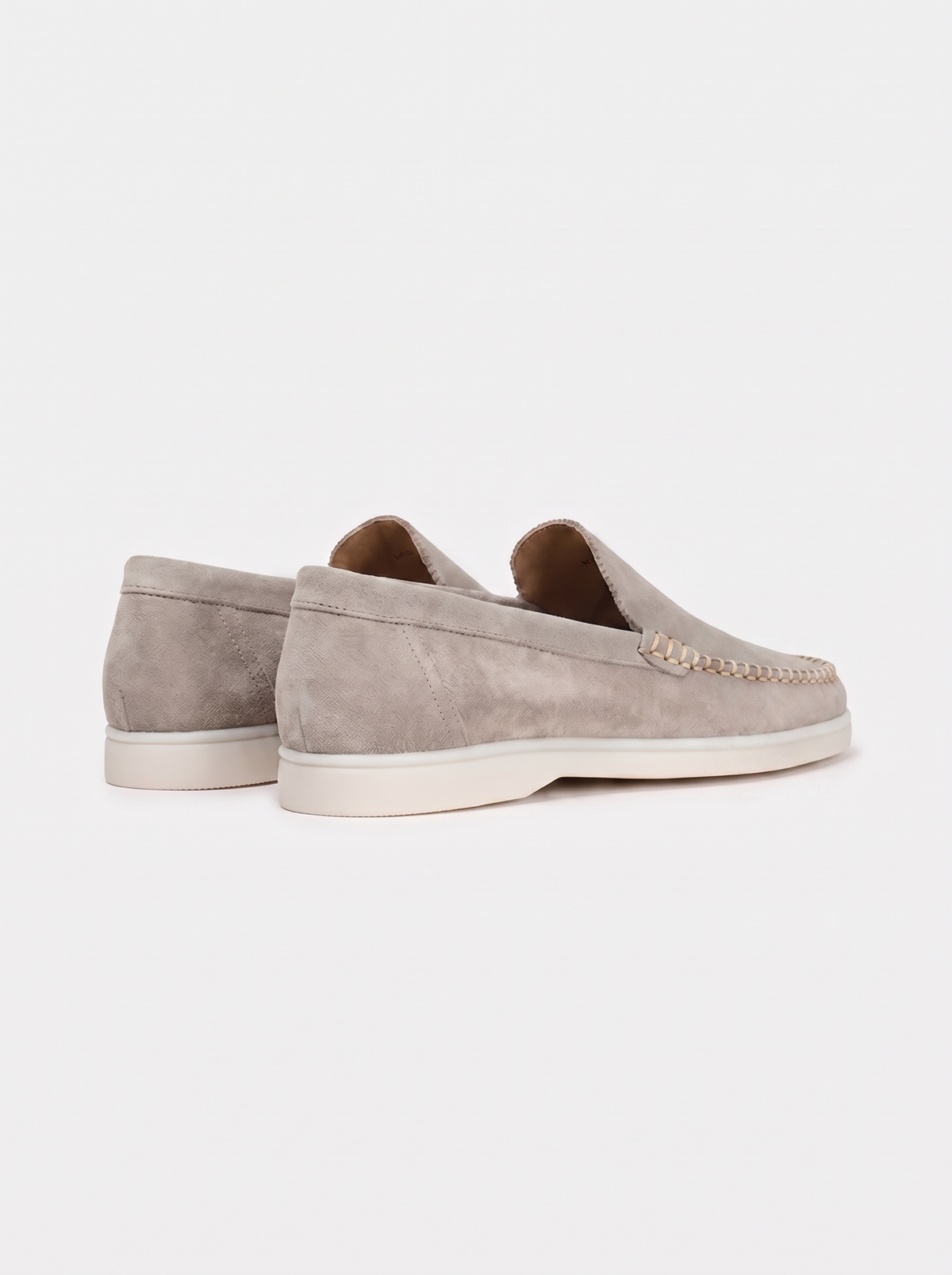 Light Grey Giorno Loafers
