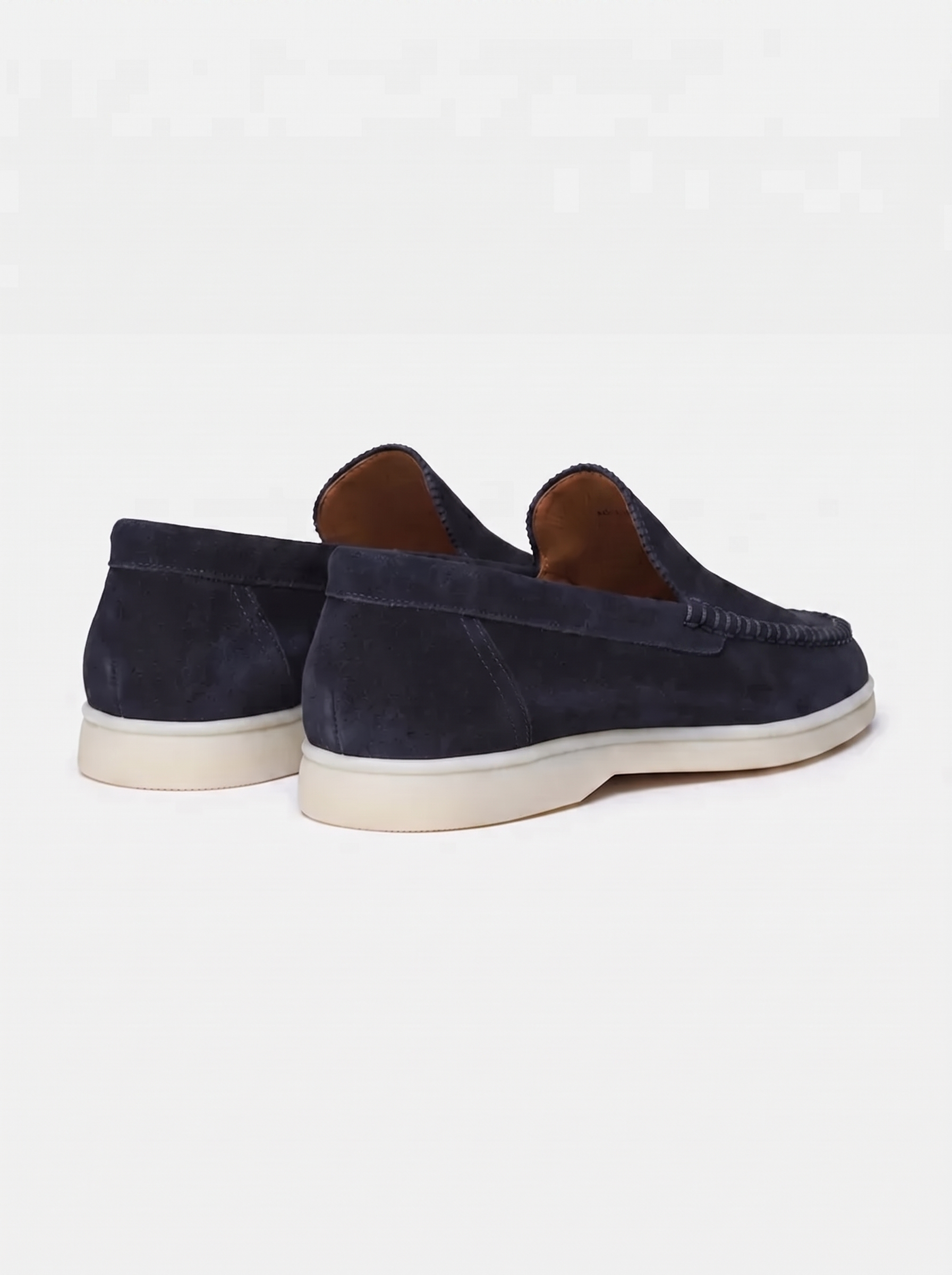 Navy Giorno Loafers