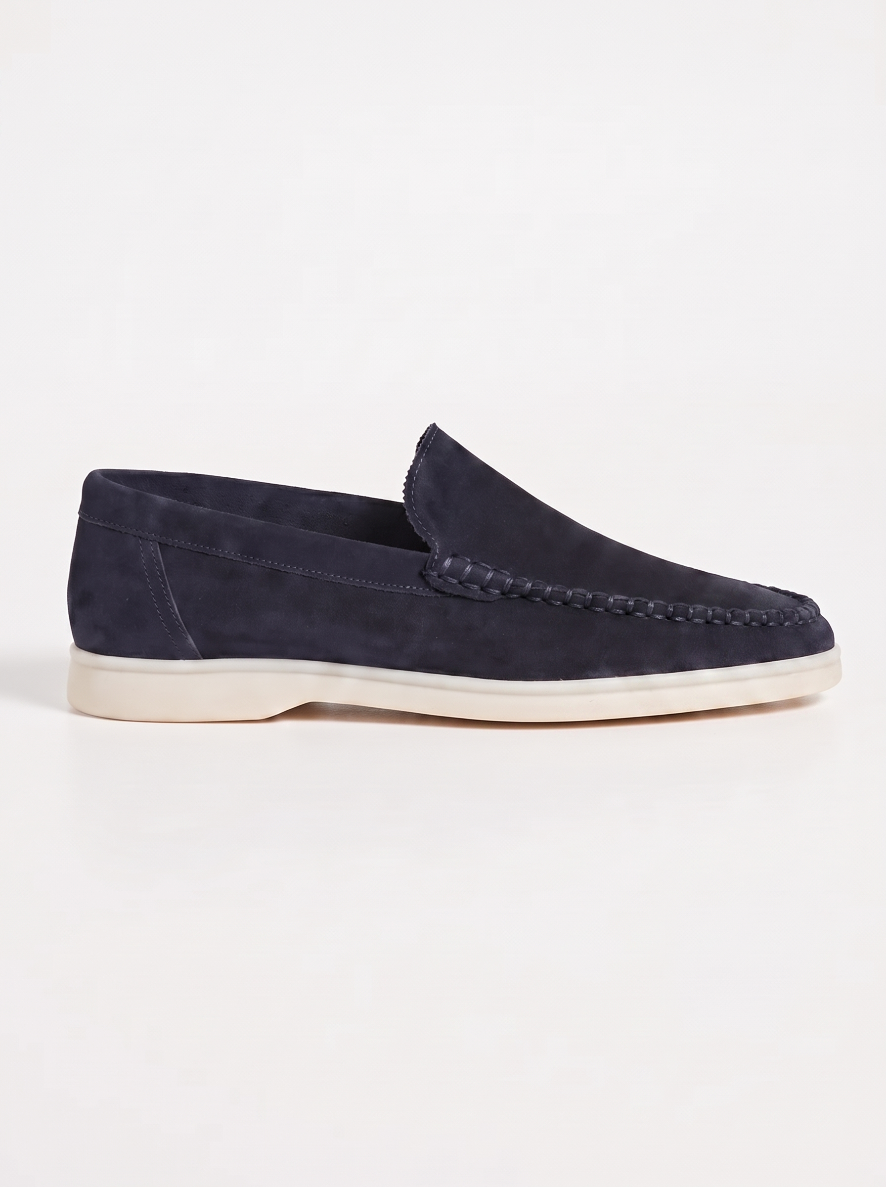 Navy Giorno Loafers
