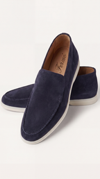 Amalfi Suede City Loafer Navy