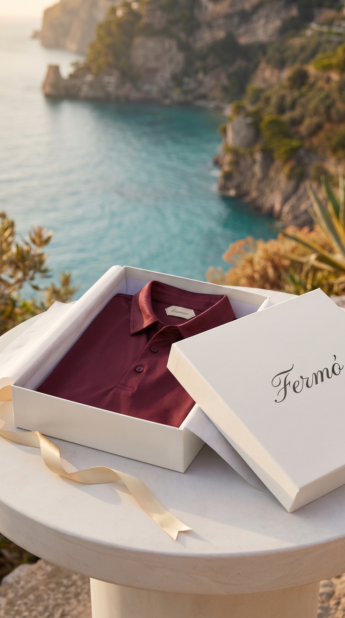 Portofino Polo Burgund