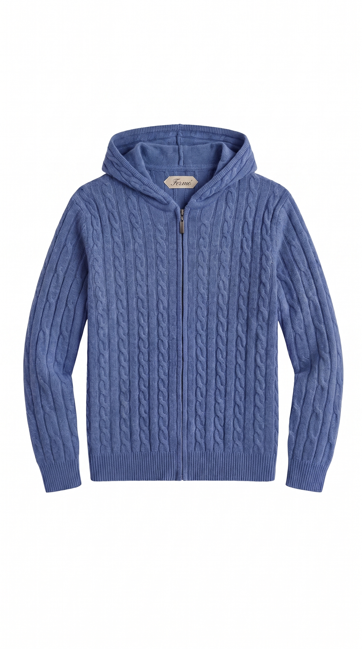 Como Kaschmir-Hoodie Blau