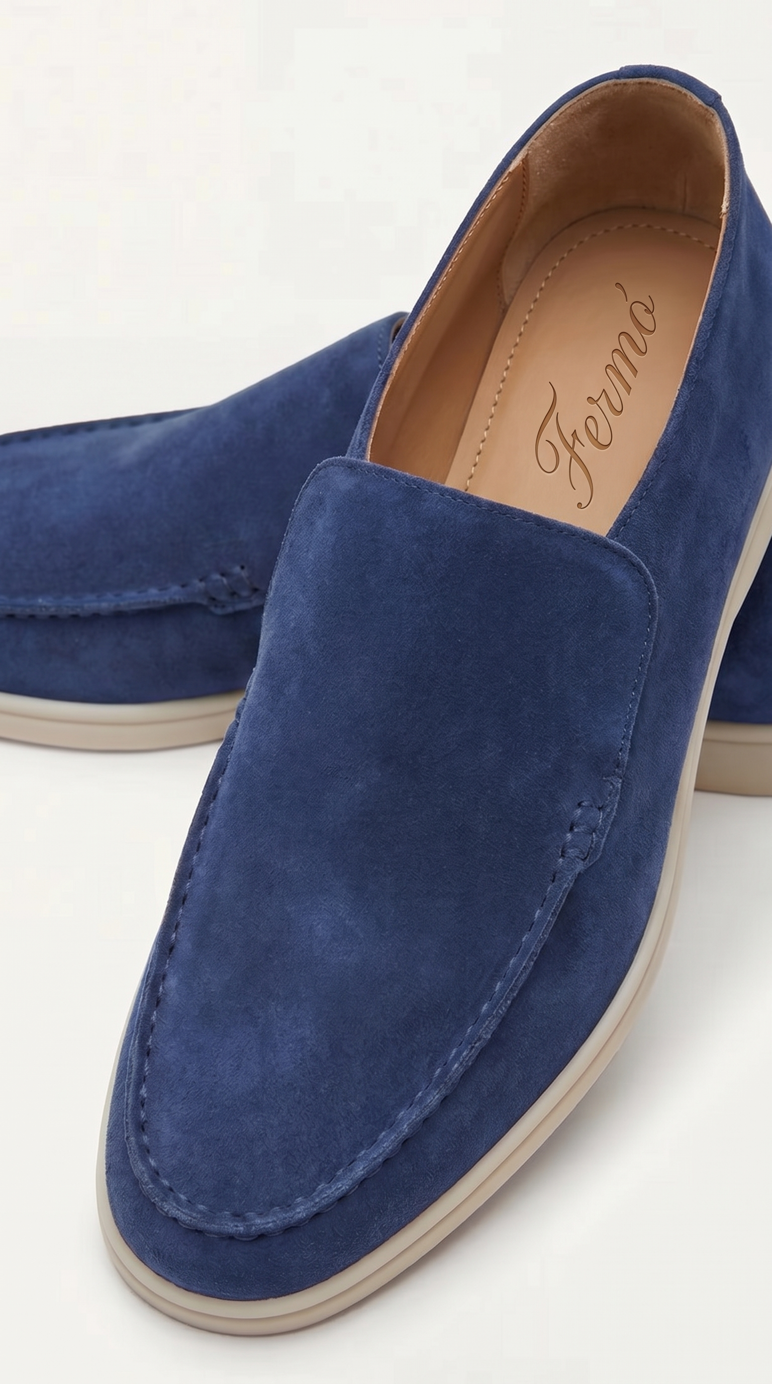 Amalfi Suède City Loafer Royal Blue