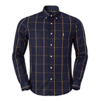 Herren-Oxford-Hemd RL Berlim – Marineblau